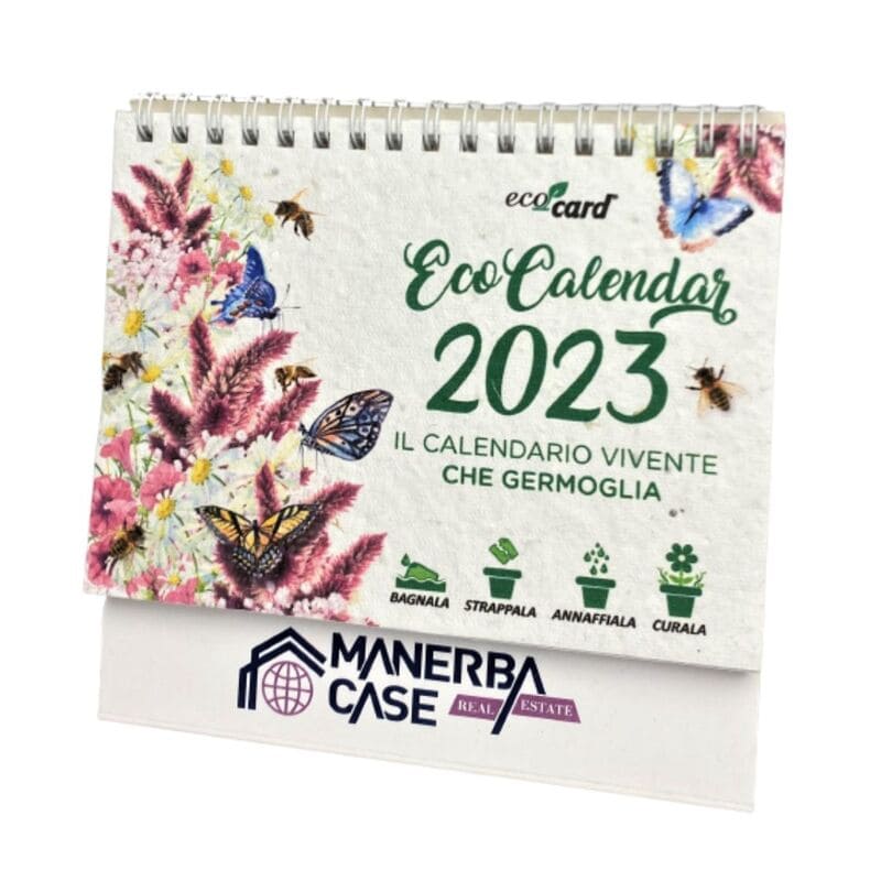 Calendario ecologico piantabile personalizzato 1